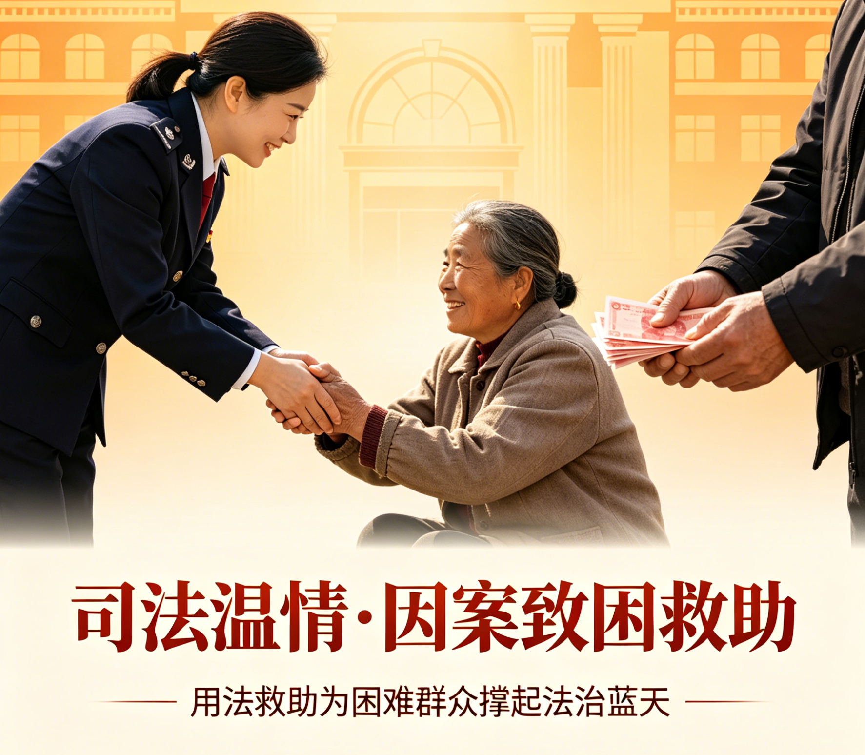 “司法温情，爱心送暖”因案致困慈善救助项目